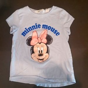 Blue 5T/6 Minnie Mouse Tee